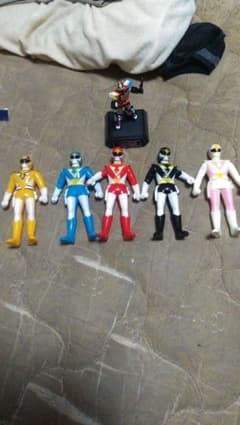 鳥人戦隊ジェットマン5体ソフビのサムネイル
