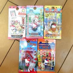 大阪限定 ハローキティ ご当地キーホルダー 5種セットのサムネイル