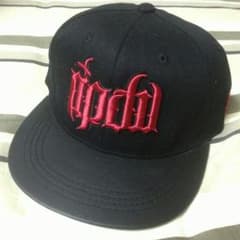 ripdw スナップバック 黒×赤のサムネイル