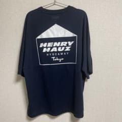 HENRY HAUZ Tシャツ ネイビー XLのサムネイル