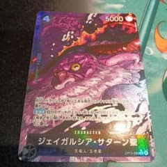 ワンピースカード ジェイガルシア・サターン聖 パラレル - メルカリ