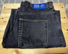 POLAR BIG BOY JEANS - WASHED BLACK Sのサムネイル