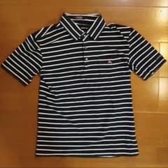 き*け様 古着 archive 80s Burberry ボーダーポロシャツ yのサムネイル