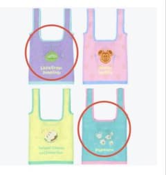 【未使用】ディズニー パークフード エコバッグ 2種セットのサムネイル