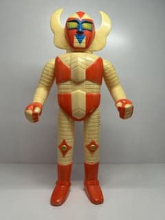 す*ん様 当時物 ブルマァク ザボーガー ソフビ 26.5cm ピープロ 電人 