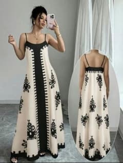 SHEIN エスニック マキシワンピのサムネイル