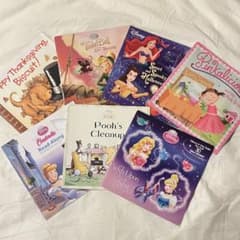かわいい英語絵本7冊セット ディズニー中心まとめ売りのサムネイル