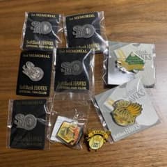 SoftBank Hawks ピンバッジ 9個セット