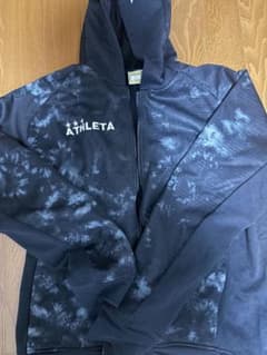 ATHLETA アスレタ タイダイ柄 ジップアップパーカー サッカーウェアのサムネイル