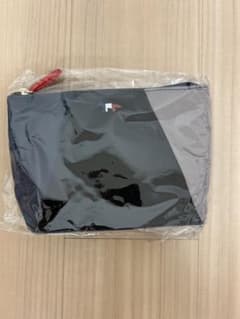 【新品・未使用】JAL ビジネスクラス ポーチ メゾン キツネ（ネイビー）のサムネイル