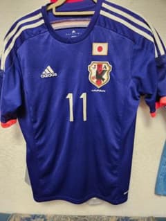 adidas サッカー日本代表 柿谷曜一朗 ユニフォーム Lのサムネイル