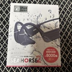 陸、水兼用。完全防水 HACRAY 骨伝導イヤホン - メルカリ