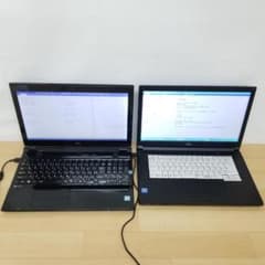 売り尽くし 在庫一斉放出 ジャンクパソコン 2台 ノートPC(B2689