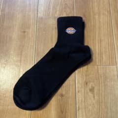 Dickies ソックス ブラック 刺繍ロゴのサムネイル