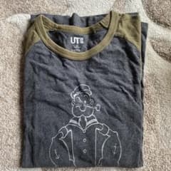 UT POPEYE ラグランスリーブTシャツ　ユニクロ　ポパイのサムネイル