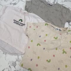 はらぺこあおむし Tシャツ 100cm 3点セットのサムネイル