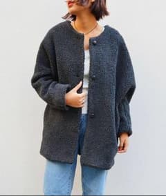 しい様  via j  ボアハーフコートのサムネイル