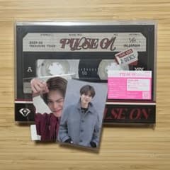 TREASURE］PULSE ON LIVE CD ＋特典トレカ(アサヒ)2枚 - メルカリ