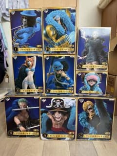 ワンピース一番くじ20th anniversary フィギュア9体＋ラストワン賞のサムネイル