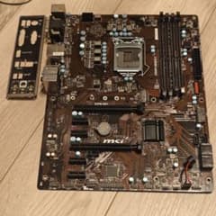 動作確認済 MSI Z370-S01 8世代(i7-8700等対応 マザーボード - メルカリ