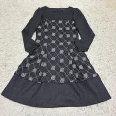 MSGRACYエムズグレイシー Aライン 花柄 刺繍 ワンピース - メルカリ
