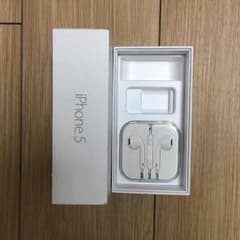 ストレートティー様専用  iphone5 純正 イヤホン♡未使用のサムネイル