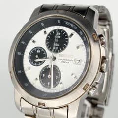 SEIKO 7T92-0BF0 パンダカラー 腕時計 稼働品 クロノグラフ - メルカリ