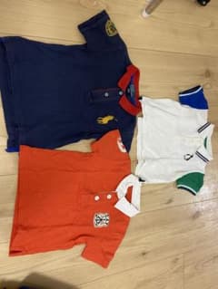 ポロシャツセット 95cm以下 カラフルのサムネイル