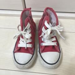 コンバース 風　ハイカットスニーカー　16cmのサムネイル