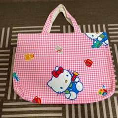 レッスンバッグ　幼稚園バック　キティちゃんのサムネイル