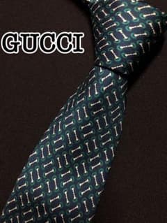 極美麗★グッチ GUCCIネクタイ 美デザインのサムネイル
