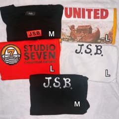 JSB 24KARATS STUDIO SEVEN ロンT Tシャツ まとめ売り JSB 24KARATS STUDIO SEVEN ロンT Tシャツ まとめ売り - メルカリ