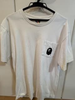 A BATHING APE ポケットTシャツ ホワイト Lのサムネイル