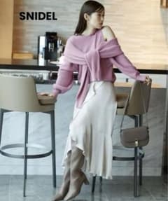SNIDEL フリルアシメスカショーパン SWFP215090のサムネイル
