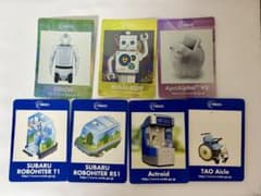 【値下げ済】愛・地球博 NEDOロボットカード＋シンガポール館ストラップ 万博のサムネイル