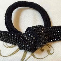 ちゃおちゃおさま 専用  美品    acca リボンゴム ブラックのサムネイル
