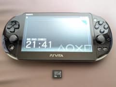SONY PS Vita 本体 PCH-2000 8GBメモリーカード付きのサムネイル