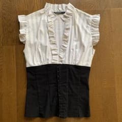 コルセット型　ブラウス　シャツのサムネイル