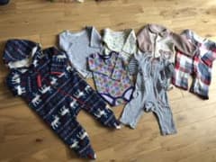 70〜80 ベビー服　冬まとめ売りのサムネイル