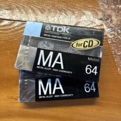 TDK MA 64 カセットテープ 2本セットのサムネイル
