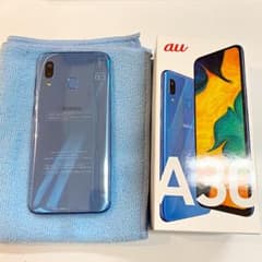 【新品未使用】Galaxy A30 Blue 64GB SIMフリーのサムネイル