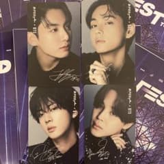 DFESTA BTS グク.テテ.ジミン.ジン　４枚おまとめ出品トレカ 羽田空港のサムネイル