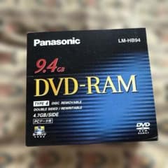 Panasonic DVD-RAM 9.4GB LM-HB94 5枚入りのサムネイル