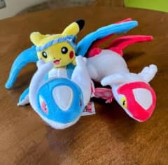 福岡限定】ラティアス ラティオス ピカチュウぬいぐるみポケモン