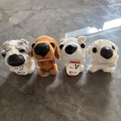 THE DOG ザドッグ マクドナルドハッピーセット ぬいぐるみ4体 - メルカリ