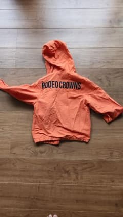 RODEO CROWNS オレンジ フード付きブルゾンのサムネイル