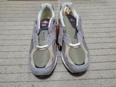 New Balance 990 グレー/ベージュ スニーカー