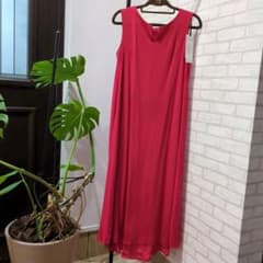 ✮新品タグ付 グレースクラス バックプリーツワンピースのサムネイル