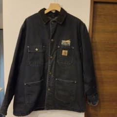美品 00s USA製 カーハート チョアコート ネイビー C02 MDT Carhartt C02MDT チョアコート ネイビー L - メルカリ