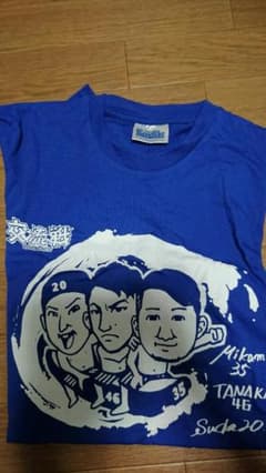 交流戦Tシャツ 横浜DeNAベイスターズ  三上、須田、田中健のサムネイル